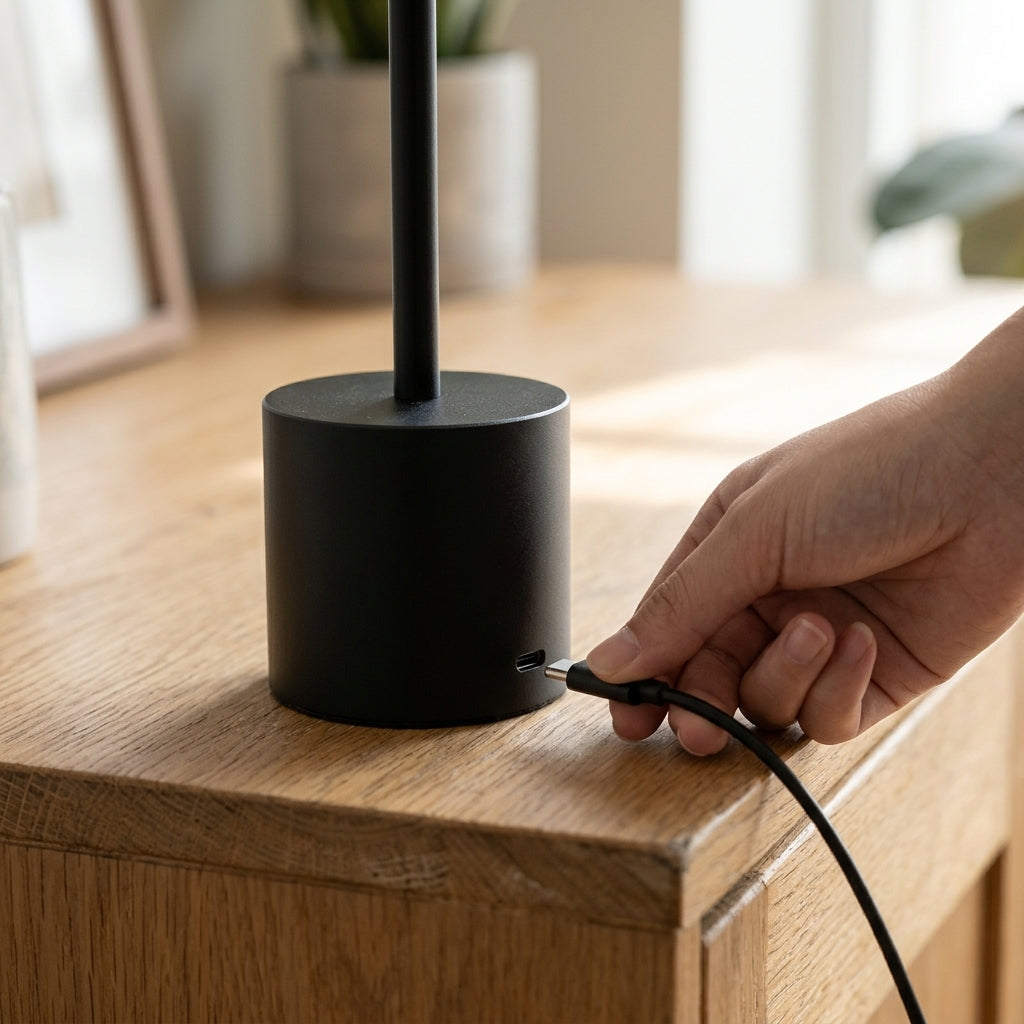 Cordless Table Lamp – usb c charging
