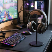 Walnut Headphone Stand - gamer