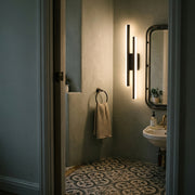 Double Line Wall Lamp – guest bathroom