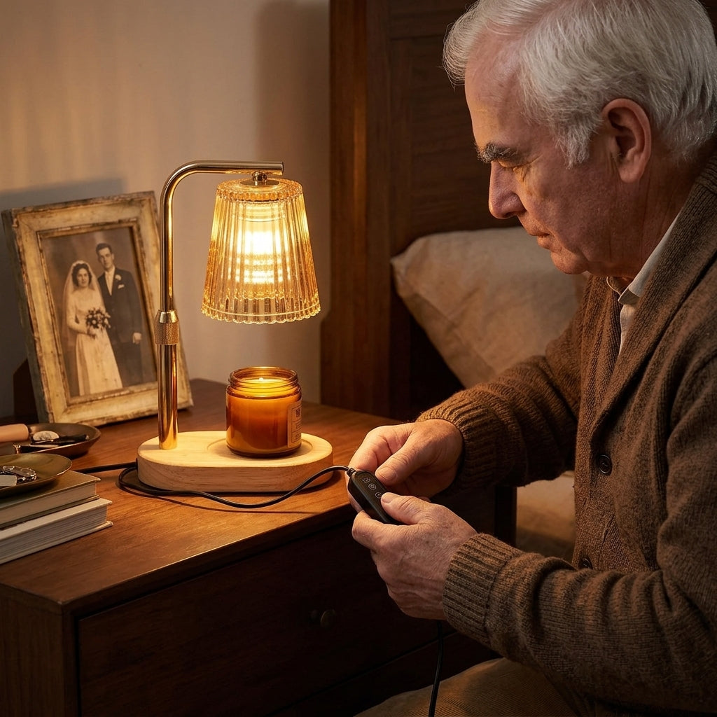 Candle Warmer Lamp – timer dresser senior