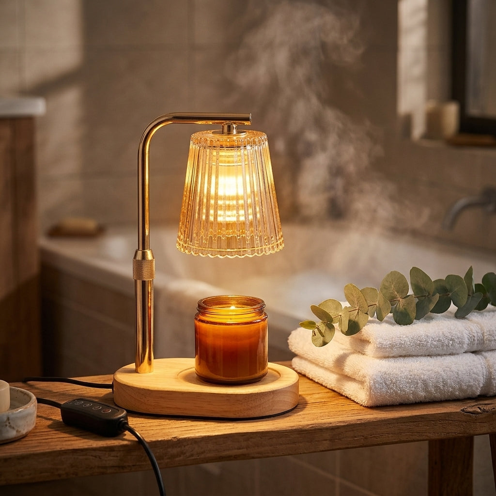 Candle Warmer Lamp – bathroom shelf