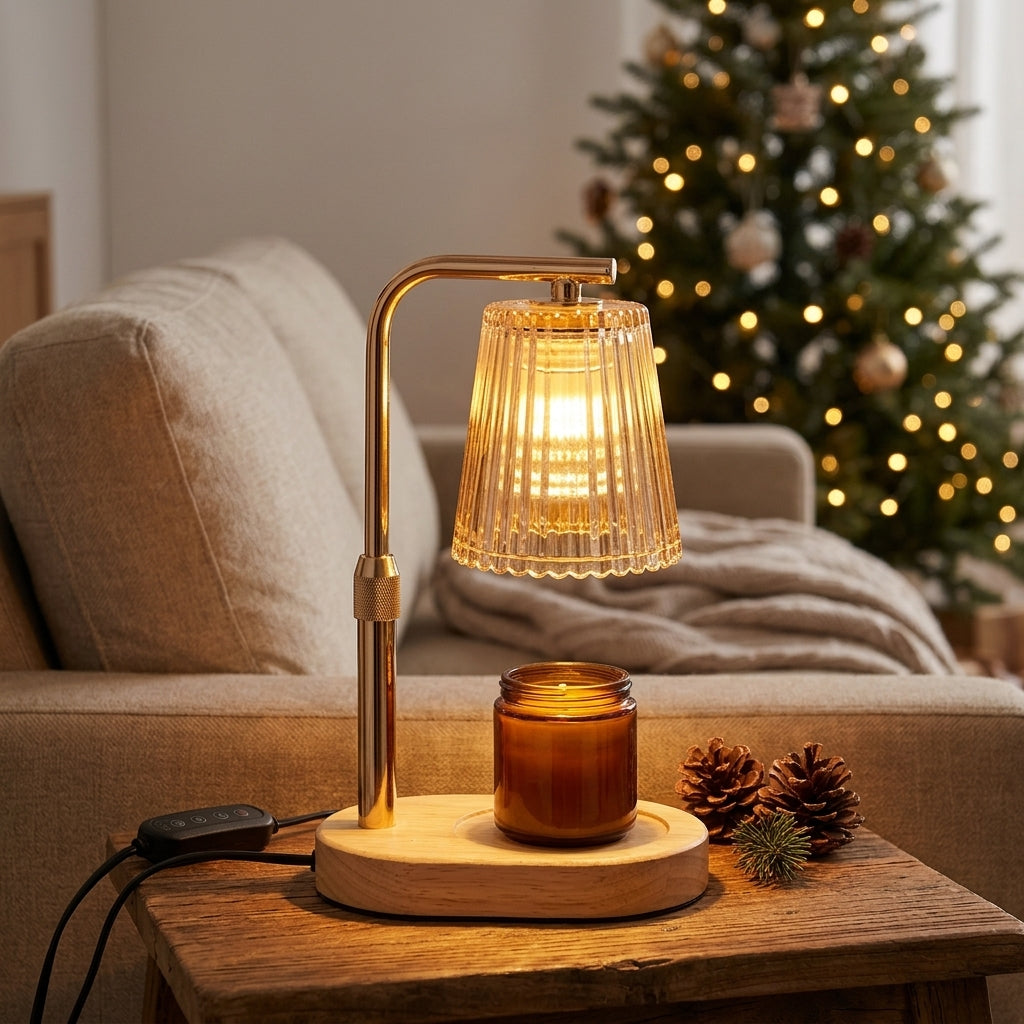 Candle Warmer Lamp – december living room