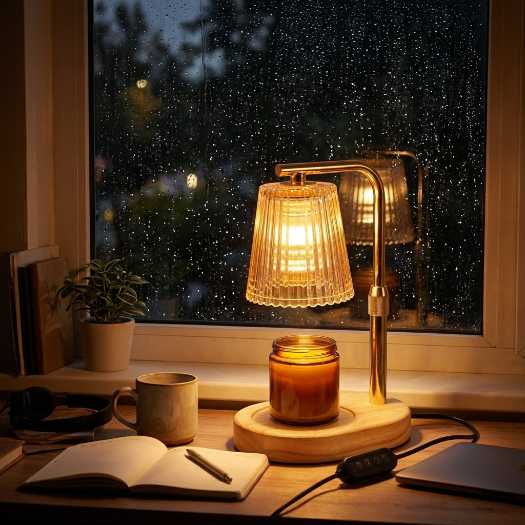 Candle Warmer Lamp – rainy window