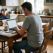 Back Support Belt - kitchen laptop