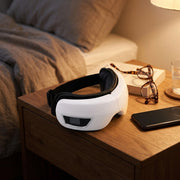 Heated Eye Massager - bedside open