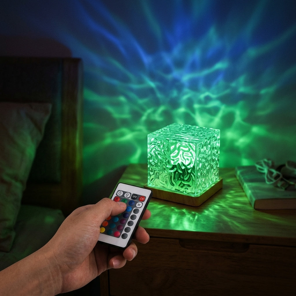 Ocean Wave Projector – remote colour change