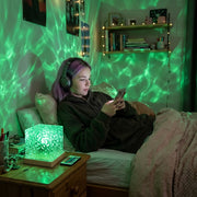 Ocean Wave Projector – teen green