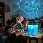Ocean Wave Projector – armchair doze