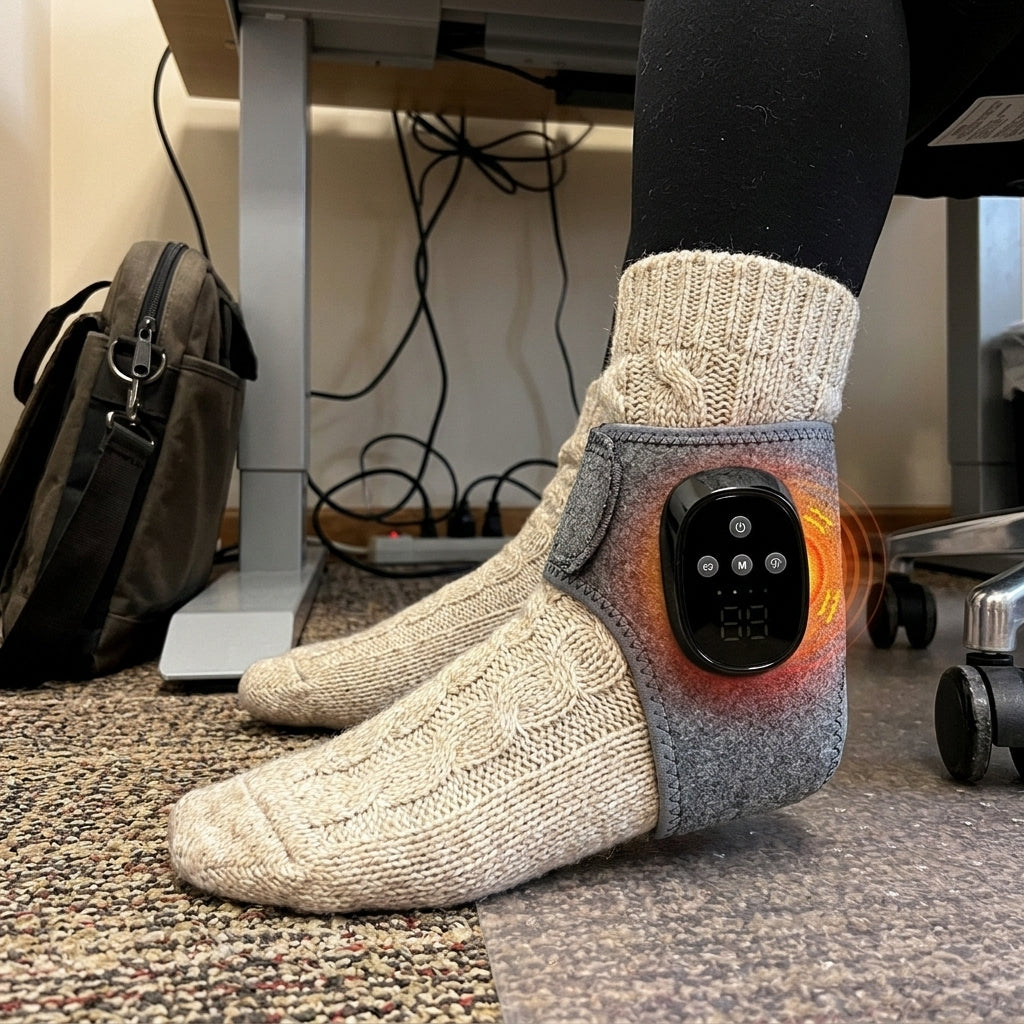 Heated Foot Massager – under desk socks