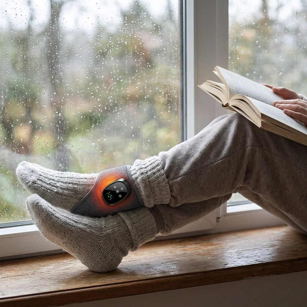 Heated Foot Massager – rainy windowsill