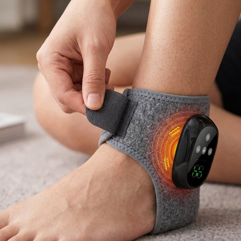 Heated Foot Massager – velcro strap