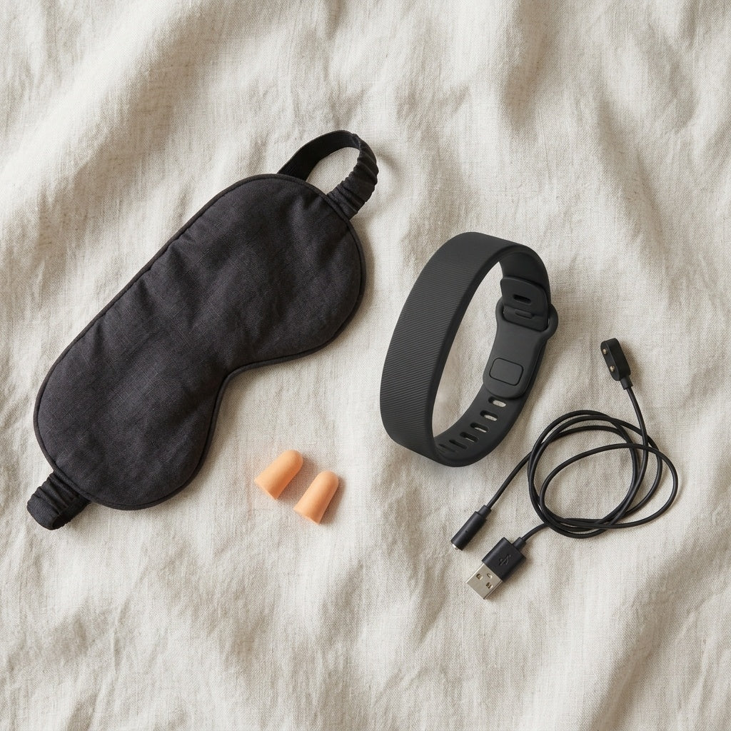 Silent Vibration Alarm - flat lay