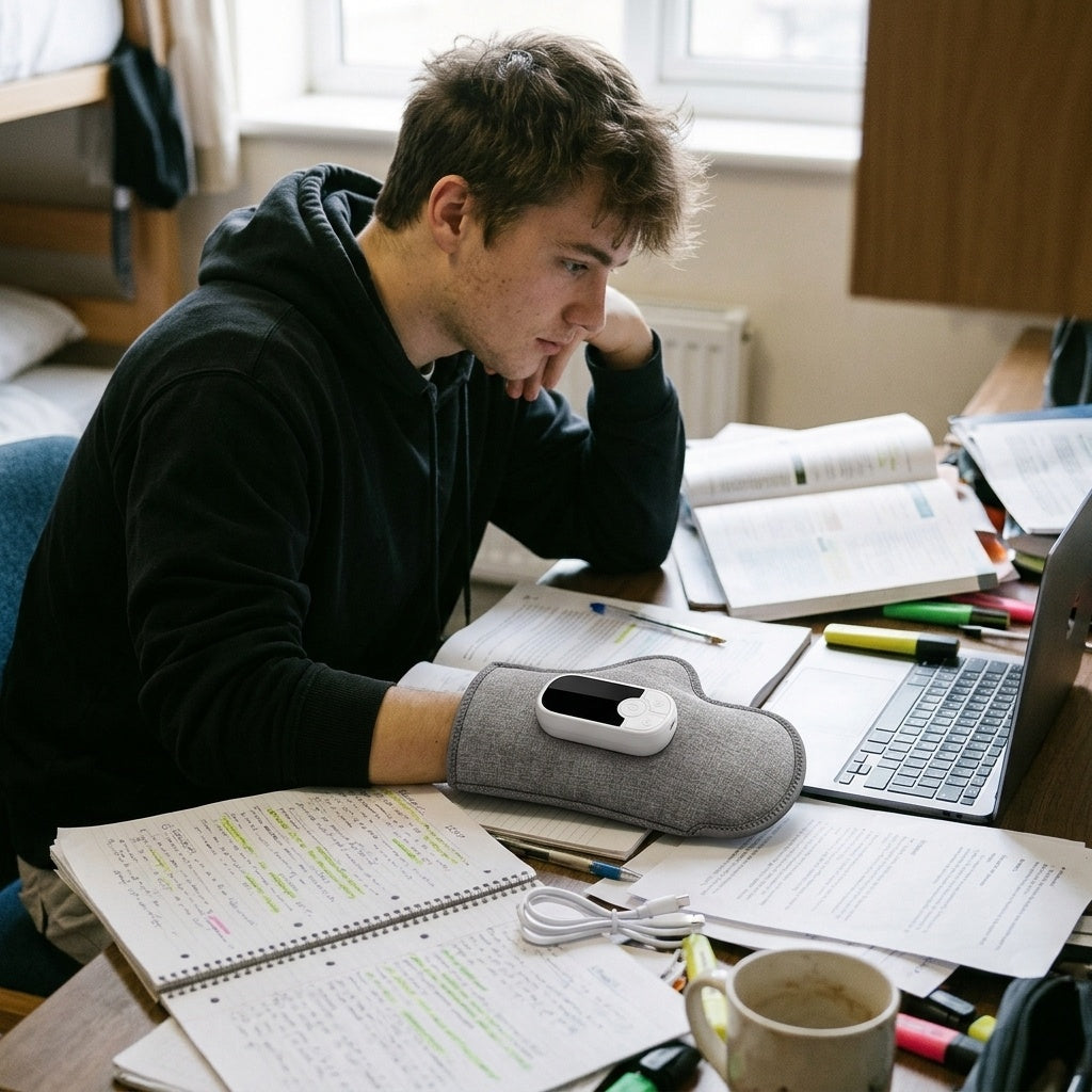 Heated Hand Massager - student desk