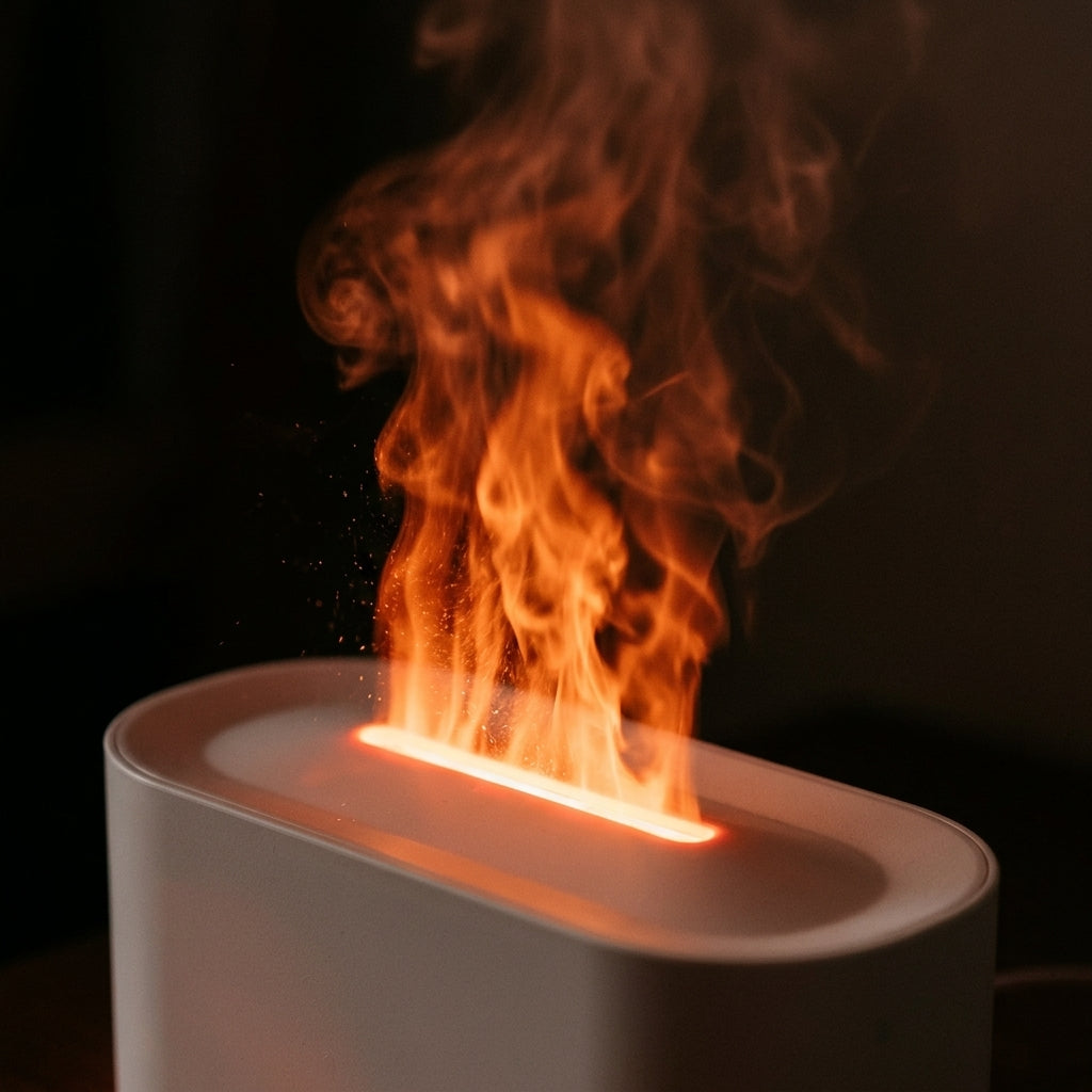 Flame Aroma Diffuser – macro flame mist
