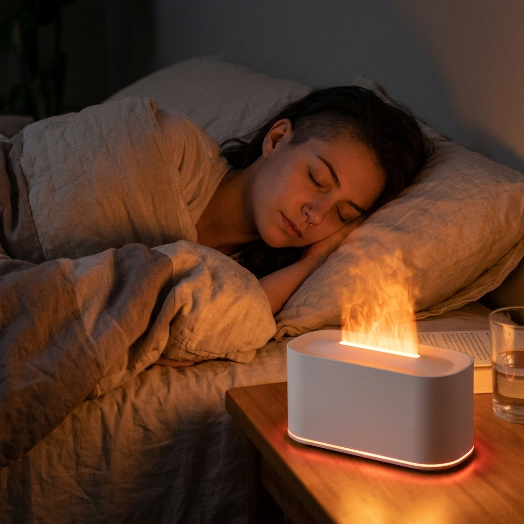Flame Aroma Diffuser – bedside sleep