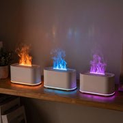 Flame Aroma Diffuser – three flame colours