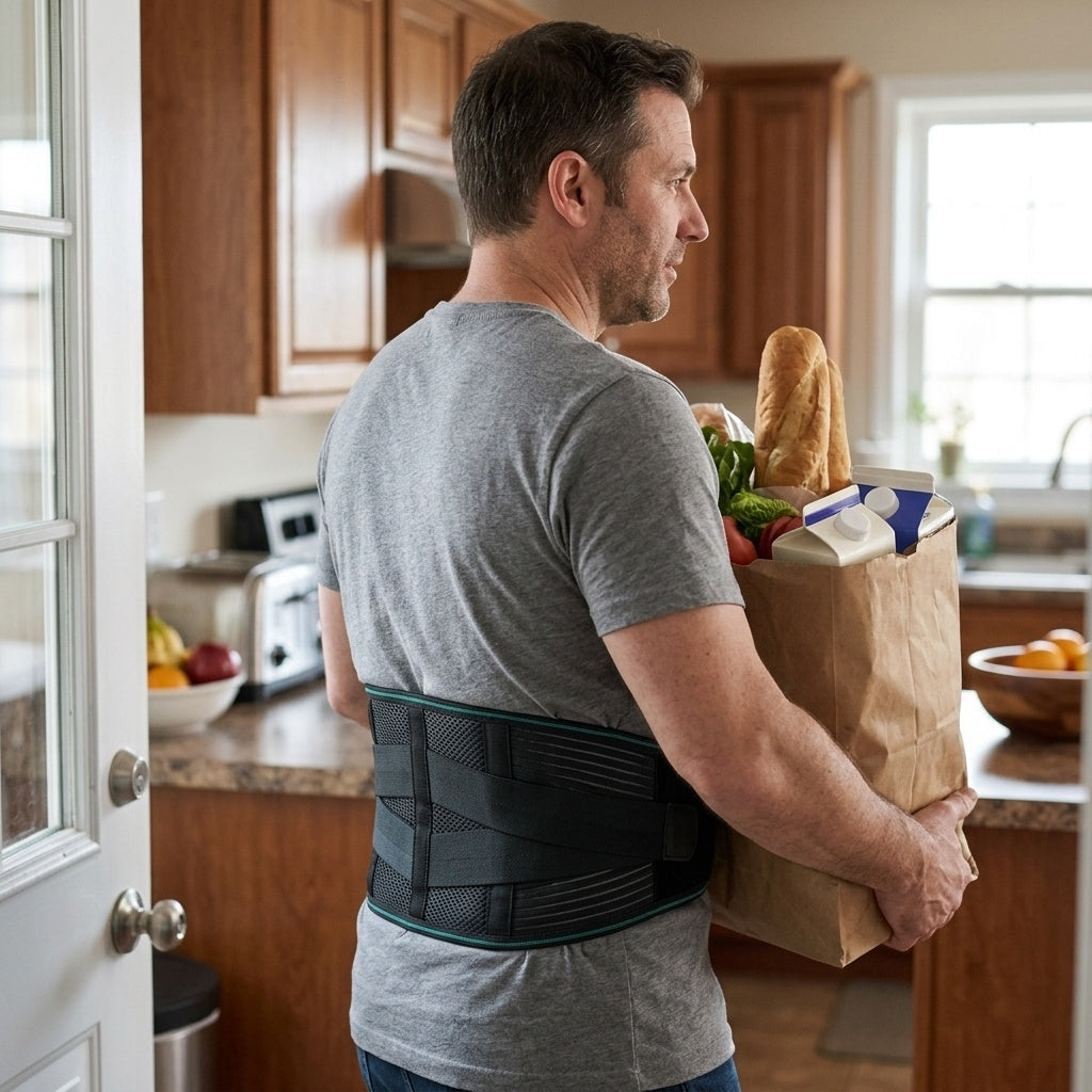Back Support Belt - groceries