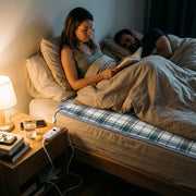 Electric Heated Blanket – couple reading