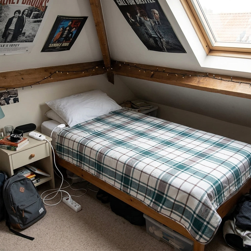 Electric Heated Blanket – attic student bed