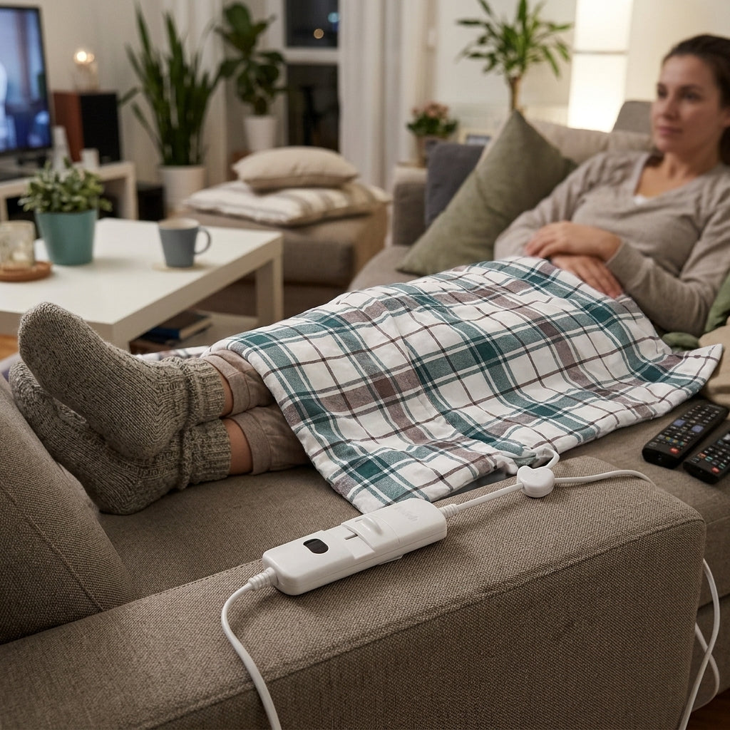 Electric Heated Blanket – sofa throw tv