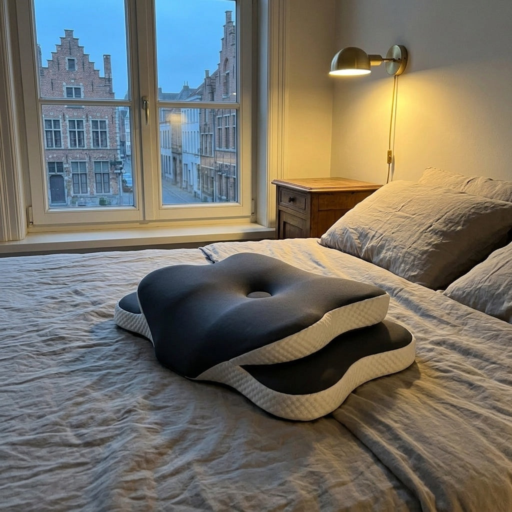 Contour Neck Pillow – ghent evening