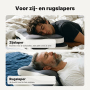 Kussen voor zijslapers en rugslapers