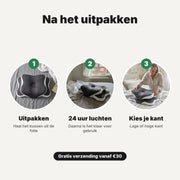 Na het uitpakken: 24 uur luchten