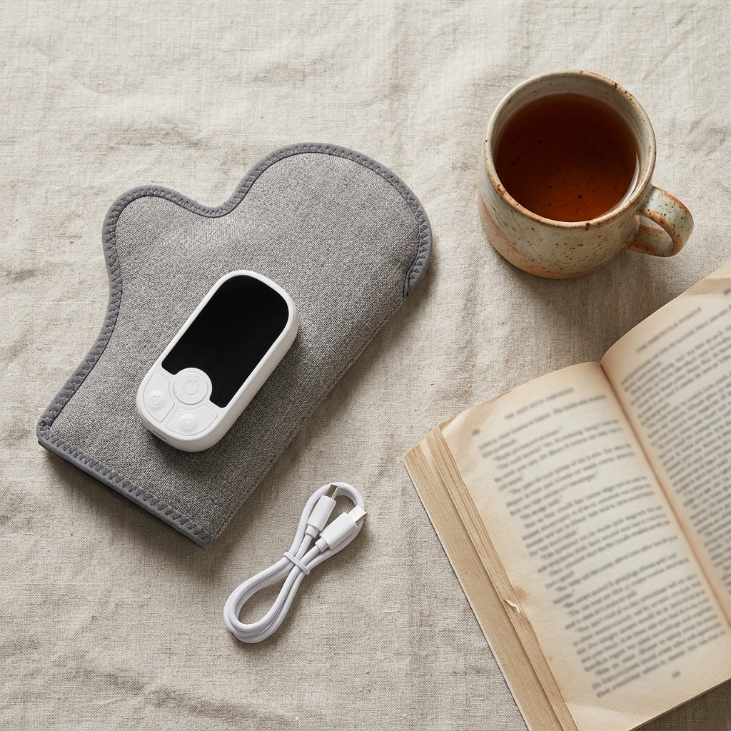 Heated Hand Massager - flat lay