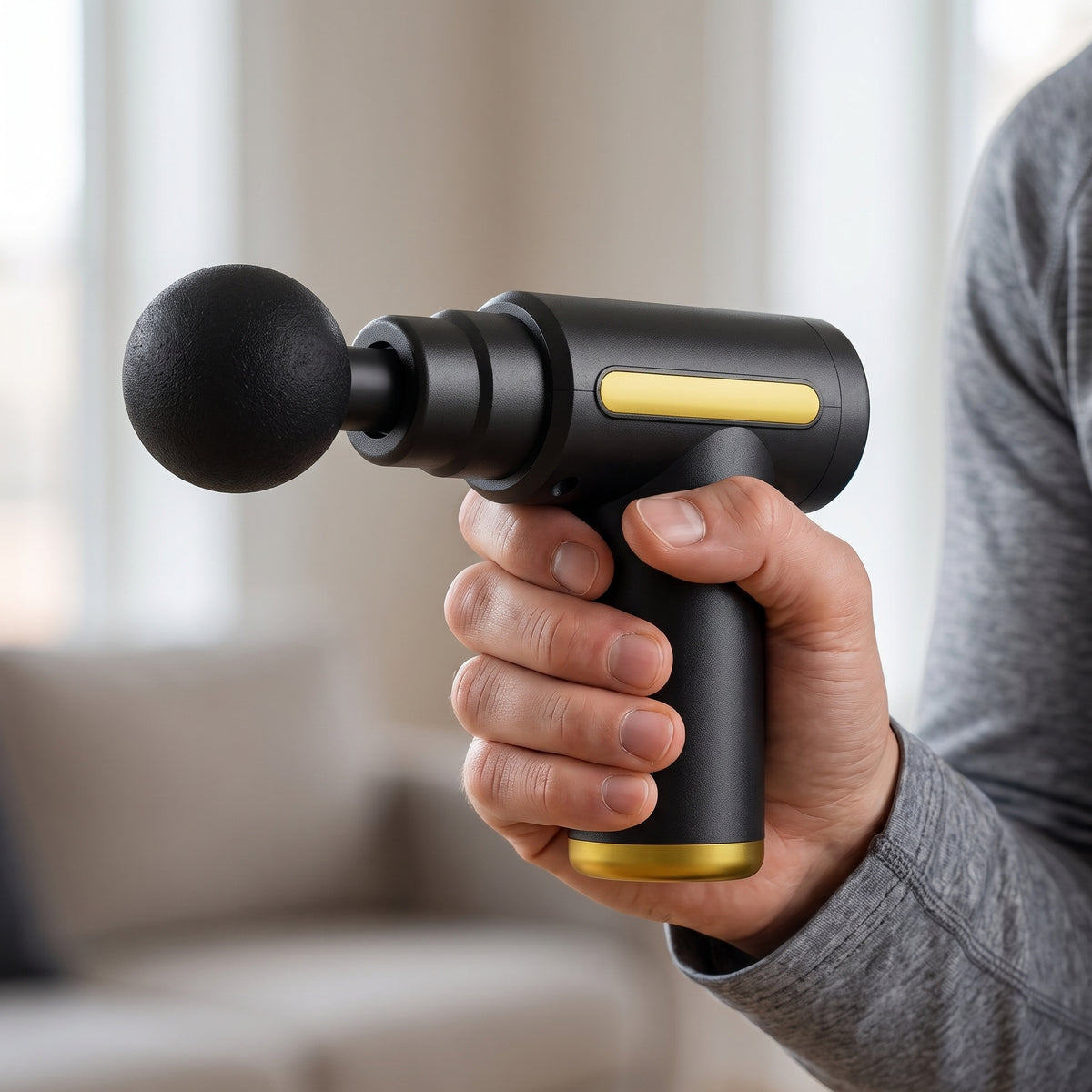 Mini Massage Gun - in hand