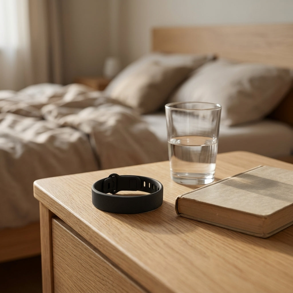 Silent Vibration Alarm - nightstand