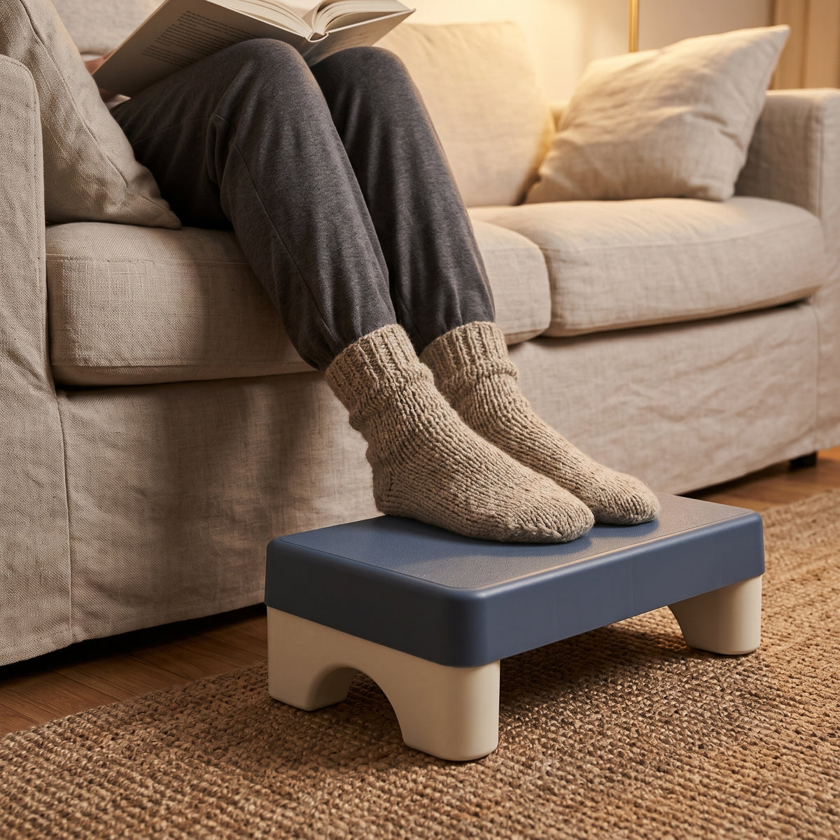 Under-Desk Footrest - sofa